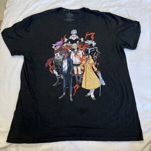 Men’s Black My Hero Academia Graphic T-Shirt